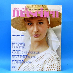 Modische Maschen 4 von 1989 | Schnittmuster Mode Verlag für die Frau | DDR A - Bild 1 von 1