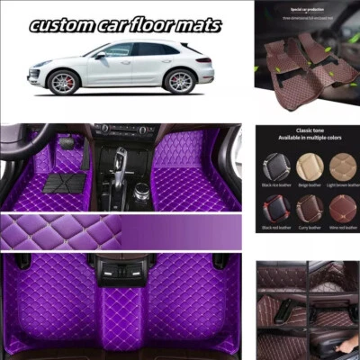 For Mercedes-Benz GLA GLB GLC GLK GLS CL CLA CLK CLS ML AMG-GT Car Floor Mats Foto 1 de 4