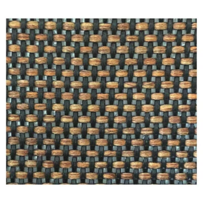 Thick Vintage Speaker Grill Cloth Stereo Grille Fabric Black /Brown 0.5M x 0.75M - Image 1 of 4
