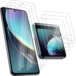 3 Pack Anti Scratch Tempered Glass Screen Protector for Motorola Razr 2024/ 2025 - Picture 1 of 9