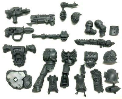 CITADEL 40k Chaos Space Marine Havoc Champion All Optional Weapons Plasmagun etc