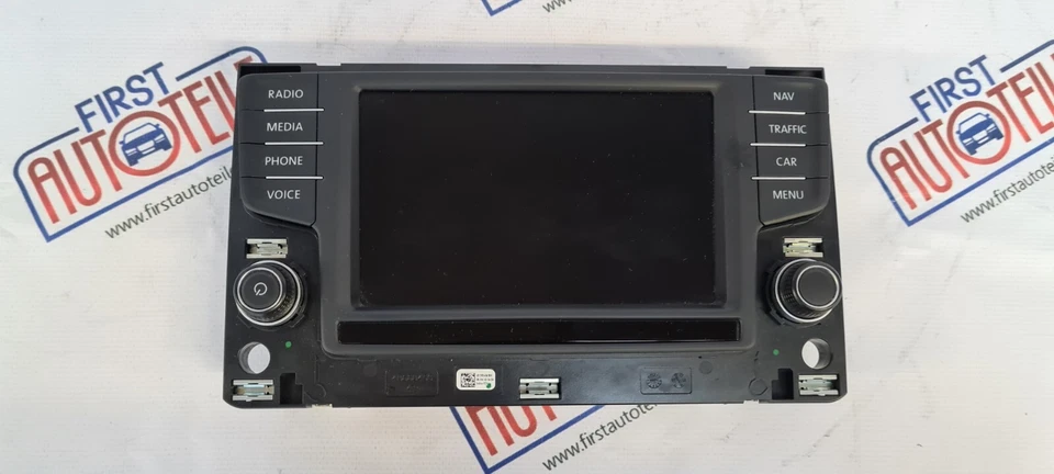 Original VW Passat B8 3G Display Bedieneinheit Touch-Screen 6,5 Zoll 3G0919605D - Bild 1 von 4