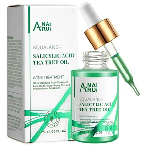 ANAIRUI Salicylic Acid Tea Tree Acne Face Oil, for Soothe Acne, Blemish-Prone - Picture 1 of 1