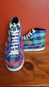 Southpole Running Shoes Plaid Pattern Womans Size 7  719762 - Picture 1 of 5