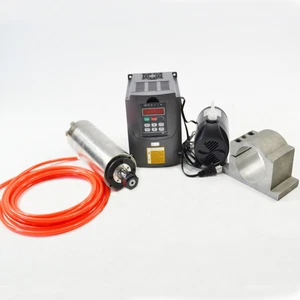 HOT! HY ER20 2.2KW Water-cooled Spindle Motor Spindle & 2.2KW Drive Inverter VFD - Picture 1 of 10