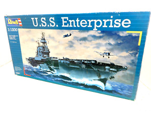 REVELL 05801 - Portaerei "U.S.S. Enterprise" - 1:1200 - Vintage New OVP +++++
