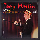 TONY MARTIN : live at carnegie hall 20th century 12" lp 33 tours