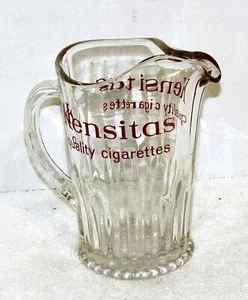 Vintage Kensitas Zigaretten Pub Bar Wasser Bier Krug - Bild 1 von 5