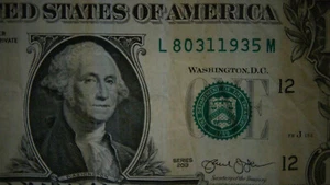 2013 Series $1 Dollar Birthday Note Aug. 31, 1935 L80311935M - Picture 1 of 3