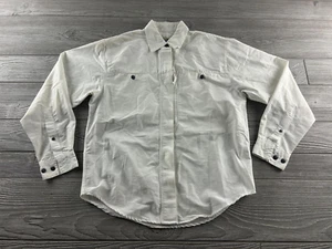 TravelSmith Shirt Womens XS Cream Long Sleeve Button Up Performance Outdoor - Picture 1 of 9