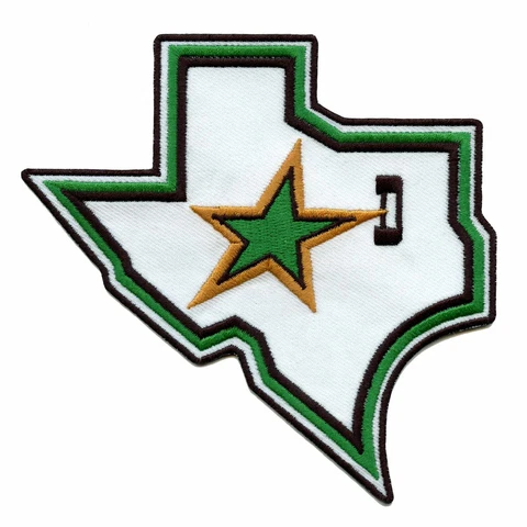 Dallas Texas Lone Star State Embroidered Iron On Patch Cover