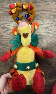 Tigger Christmas Lights Winnie The Pooh Plush Disney Store - Image 1 of 4