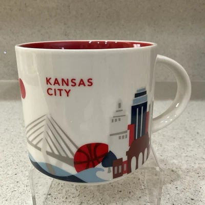 STARBUCKS ~ YOU ARE HERE Collection ~ KANSAS CITY~ 14 Oz. Coffee Mug  2015 - Image 1 of 4