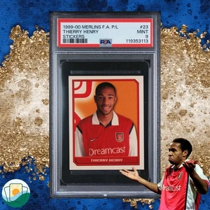 Merlin's FA Premier League 2000 | PSA 9 Thierry Henry | #23 - Picture 1 of 1