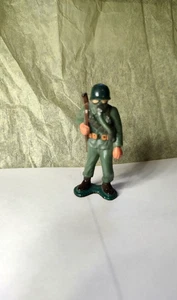 VINTAGE 60er Jahre - 1 - Plastik / handbemalt 1/32 2. Weltkrieg aus Diorama - Bild 1 von 9