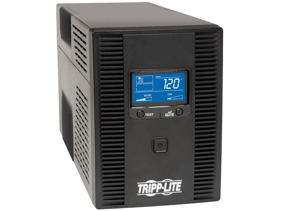 Tripp Lite OMNI1500LCDT Series OmniSmart 1500VA 810W 120V Line-Interactive UPS - - Image 1 of 4