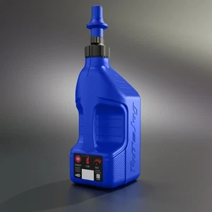 TUFF JUG BUBR10 UTILITY CONTAINER BLUE W/ BLUE CAP 2.5 GAL - Picture 1 of 1