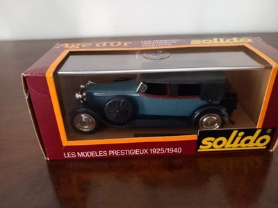 SOLIDO ANCIEN AGE D OR HISPANO SUIZA 1161 NEUVE BOITE - Photo 1/4