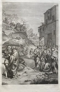 After del Sarto, Grabado, Fra Antonio, Petrucci Francesco, 'José cuenta sueño' - Imagen 1 de 3