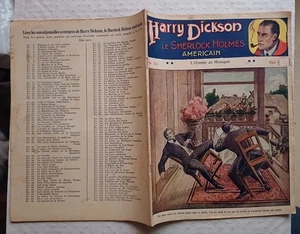 C1 Jean RAY - HARRY DICKSON 136 Homme au Mousquet / Nuit Barcelone  EO 1935 RARE - Imagen 1 de 1