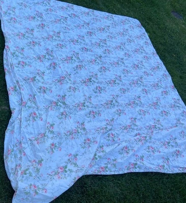 RALPH LAUREN MEADOW WAY FLORAL ROSE KING DUVET COMFORTER COVER ~ READ  - Image 1 of 4