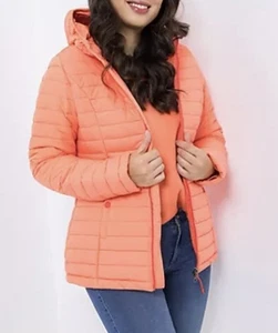 CENTIGRADE ACTIVE Steppjacke wasserabweisend mit Kapuze Größe 42 Koralle  - Bild 1 von 3