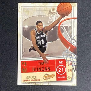 2004-2005 Fleer Authentix General Admission Tim Duncan 007/100 - Bild 1 von 6