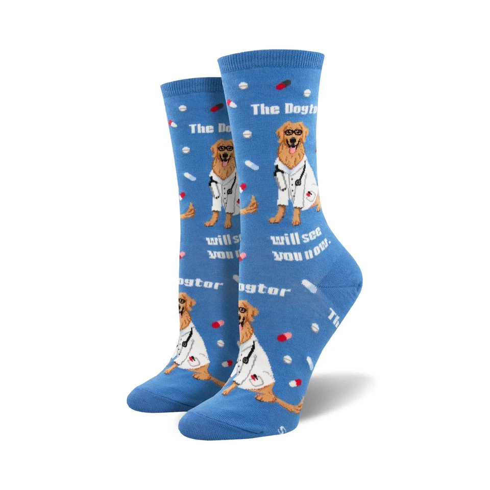 Calcetines The Dogtor Is In Unisex Novedad Foto 1 de 1