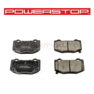 PowerStop Rear Disc Brake Pad Set for 2016-2017 Ford Mustang 5.2L V8 - gb Foto 1 de 4