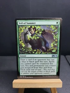 Veil of Summer 198 - MTG M20 Magic The Gathering TCG Magic 20th anniversary - Picture 1 of 2