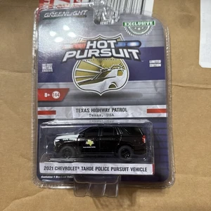 GL 2021 Chevrolet Tahoe - Texas Highway Patrol 1 64 Model - Greenlight 30235 - Picture 1 of 5