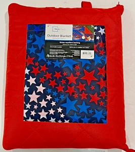 Faltbare USA Outdoordecke im Beutel 60”x 70” patriotisch für Picknick/Rasen/Strand - Bild 1 von 3