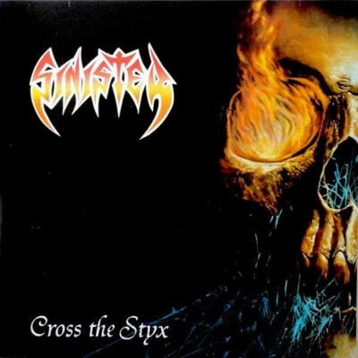 SINISTER (Netherlands) ‎– Cross The Styx LP 2023 (Death Metal) Splatter - Image 1 of 3