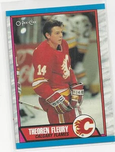 THEO FLEURY    OPC  1989  HOCKEY CARD #232 - Bild 1 von 1