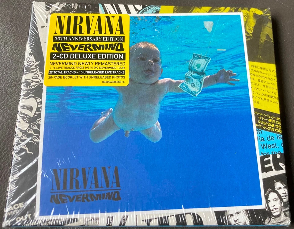 Nirvana: NEVERMIND - 30th Anniversary Deluxe Ed. - 2CD Mini-LP FOC - NEU/OVP/SLD - Bild 1 von 2