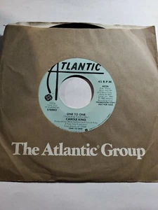 Carole King: One To One - Atlantic 4026 - Promo/-45 Rpm --1982 VG++ F32 - Afbeelding 1 van 1
