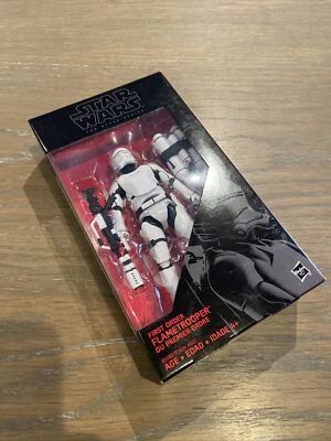 Hasbro Star Wars The Force Awakens Black Series First Order Flametrooper 6 inch - Image 1 of 4