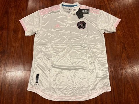 2020 Adidas Men’s Inter Miami FC Home Authentic Version Soccer Jersey Large L Cover