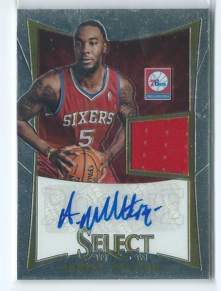 2012-13 Select Arnett Moultrie JERSEY RELIC AUTO AUTOGRAPH RC #291 294/399 76ERS - Image 1 of 1
