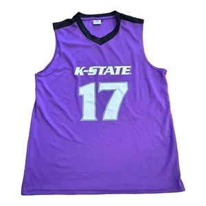 Kansas State Wildcats Basketball Trikot Herren Größe Large lila #17 - Bild 1 von 6