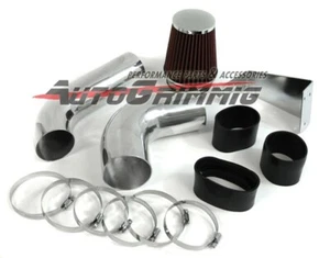 Cold Air Intake Kit + Filter POLISH for 1989-1993 Ford Mustang V8 5.0L 90 91 92 - Picture 1 of 1