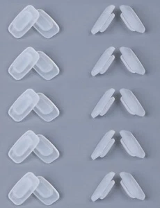 Replacement Nose Pads Pieces for - Maui Jim Black Coral Sunglass - Options - Picture 1 of 7