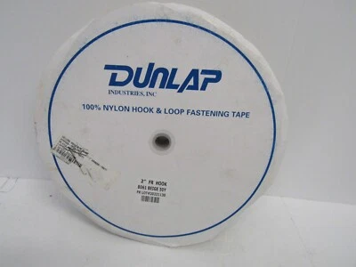 Dunlap Nylon 2" Hook & Loop Fastening Tape 2" Beige Hook Only 50 YD - Image 1 of 3