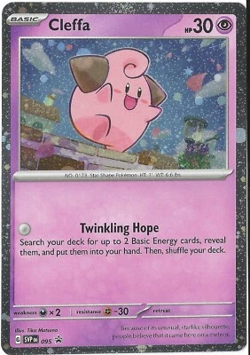 Cleffa 095 Sv: Scarlet & Violet Promo Cards Holo - Image 1 of 2
