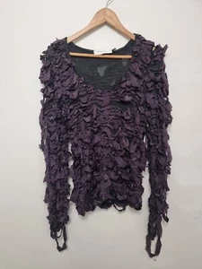 vintage yves saint laurent top size medium ruffle top new with tags 2001 tom f - Picture 1 of 24