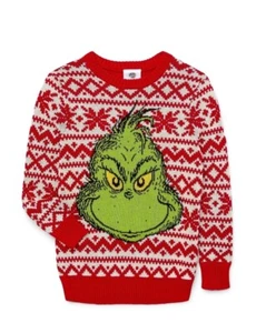 Boys How The Grinch Stole Christmas Sweater SZ 8 G5 - Picture 1 of 1