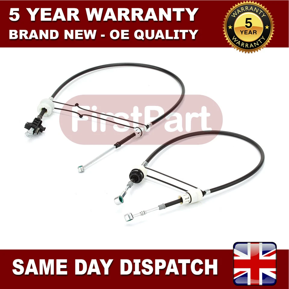 Par de cables de cambio de marchas de transmisión manual de primera parte para Alfa Romeo MiTo 2008-2 Foto 1 de 1