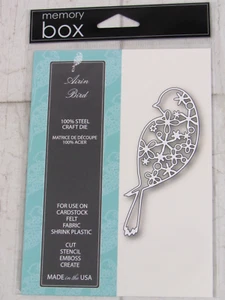 Memory Box Steel Craft Die, Airin Bird, 99430 - Picture 1 of 2