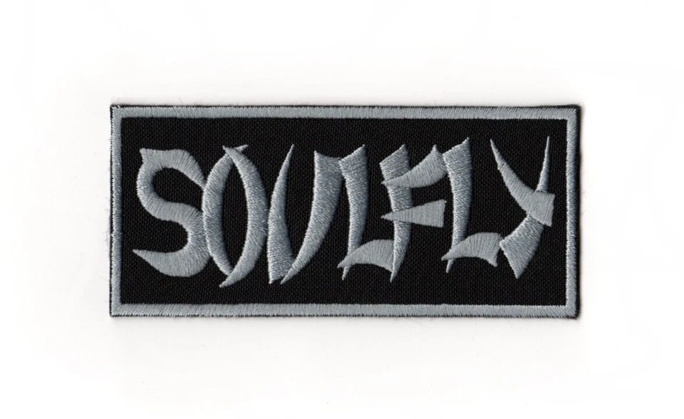 Soulfly Sew-on Patch | American Heavy Groove Thrash Death Nu Metal Band Logo - Image 1 of 1