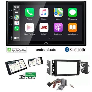 JVC Autoradio Apple CarPlay Android Auto für GM Hummer H2 Facelift 2007-2010 - Bild 1 von 8